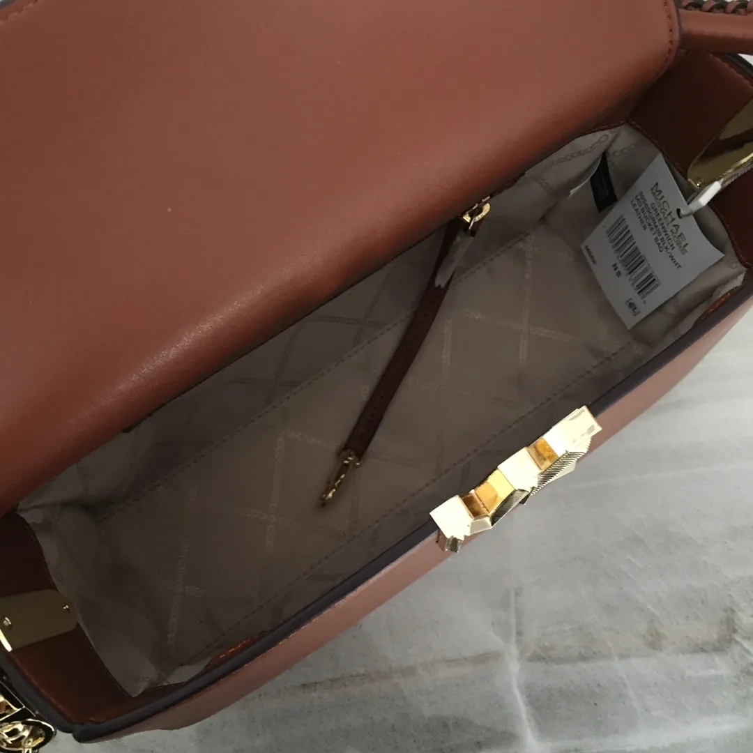 All Categories Official Website "Brand Women's Bags" Women's Bags 💙 MK 2023 New MK Genuine Leather Crossbody Bag